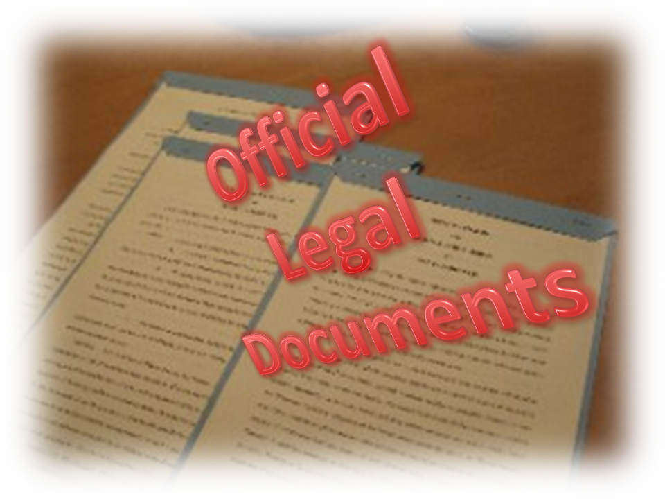 Official Legal Documents